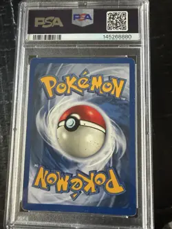Pokemon TCG Jungle 1st Edition Vaporeon Holo 12/64 PSA 4 Stage 1 Card Stock - Image 2