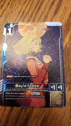 Gundam tcg cards union flag custom justice Gundam sala mass - Image 3