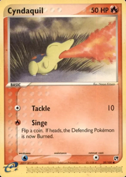 Pokemon TCG - Cyndaquil - EX Sandstorm - Uncommon Card - 59/100 - Image 5