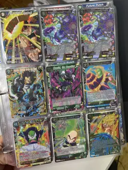 Lot of 168 DBZ Dragonball Z Cards, Mixed Holographic & Rares - Image 1