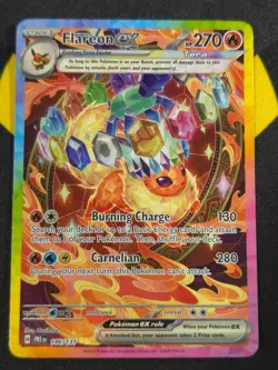 Flareon EX 146 Special Illustration Rare - Prismatic Evolutions - Very Nice Card - Image 3