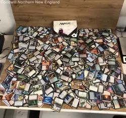 2.5LB Lot of Various Magic the Gathering Cards TCG in Collectible Box - Image 1