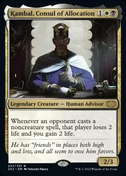 Kambal, Consul of Allocation Magic the Gathering Kaladesh Rare Card - Image 1