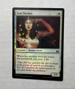 Soul Warden Foil - NM/M Pack Fresh - Modern Masters 2017 MTG Magic Card English - Image 1