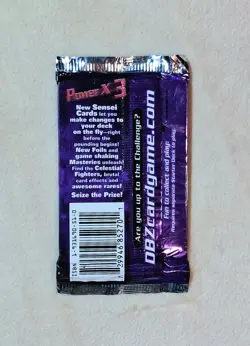 Vintage Dragon Ball Z World Games Saga TCG Booster Pack *New/Sealed* Trade Cards - Image 3