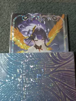 RAIDEN SC06 GENSHIN beautiful delicate moan Goddess Story WAIFU ANIME CARD - Image 1