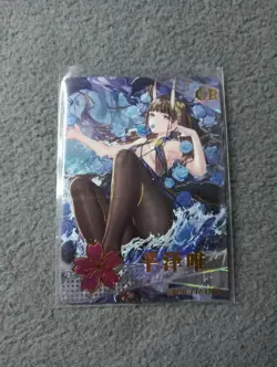pony canyon Azur Lane CR01 charm of the Goddess Goddess Story WAIFU anime card - Image 1