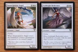 Lot 10 Best Uncommon Angels *NM* Set Magic MTG Group Emancipation Serra Angel - Image 3