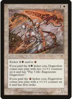 Degavolver 6 MTG NM - Apocalypse - Image 1