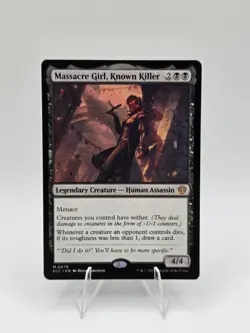 Massacre Girl, Known Killer Commander: Lorwyn Eclipsed Regular Near Mint - Image 1