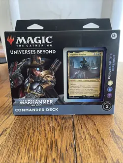 Magic The Gathering Universes Beyond Warhammer 40K Forces of the Imperium -New- - Image 1