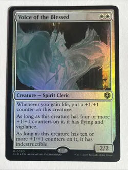 Voice of the Blessed R Innistrad Remastered # 50 NM Foil - Image 1