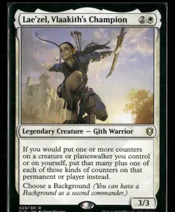 Commander Legends: Battle for Baldur's Gate #29 Lae'zel, Vlaakith's Champion - Image 1