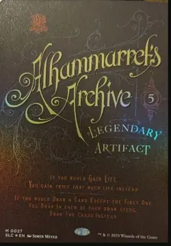 Alhammarret's Archive FOIL Secret Lair An Encyclopedia of Magic the Gathering - Image 1