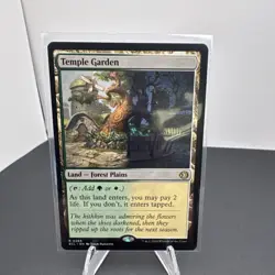 Magic: The Gathering Temple Garden Land Green White 2026 Adam Paquette - Image 1