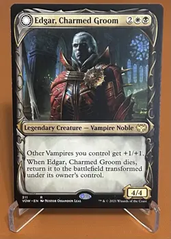 Edgar, Charmed Groom (Showcase) Innistrad: Crimson Vow Regular - Image 1