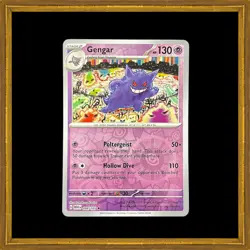 Gengar 151 Reverse Holo Pokemon TCG 094/165 Scarlet & Violet Rare - Image 1