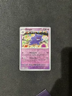 Gengar 151 Reverse Holo Pokemon TCG 094/165 Scarlet & Violet Rare - Image 2