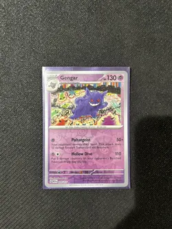 Gengar 151 Reverse Holo Pokemon TCG 094/165 Scarlet & Violet Rare - Image 3