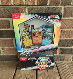 BRAND NEW-Pokemon TCG Prismatic Evolutions Surprise Box & Poster Collection - Image 1