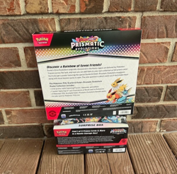 BRAND NEW-Pokemon TCG Prismatic Evolutions Surprise Box & Poster Collection - Image 2