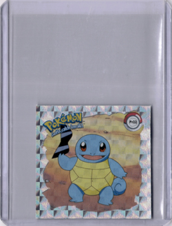 Vintage 1999 Artbox Pokemon Sticker #PR22 Squirtle Rare Series 1 Prizm - Image 1