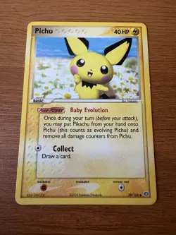 Pokemon Card - Pichu Emerald 59/106 Common - Image 1