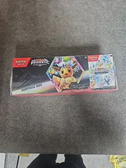 Pokemon Prismatic Evolutions Surprise Box & Booster Bundle 2-Pack Sam's Club - Image 1
