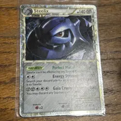 Pokemon TCG Steelix Holo Ultra Rare Prime Edition 2010 Unleashed Card 87/95 - Image 1