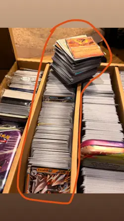 Pokemon TCG Joblot Bulk English Bundle Collection Ca. x800 ALL HOLO FOIL Lot #4 - Image 1
