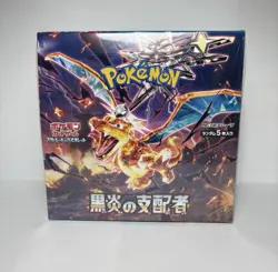 Pokemon TCG Scarlet & Violet - Ruler of the Black Flame Booster Box SV3 4521329331386 - Image 1
