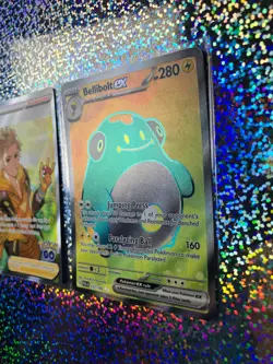 Pokemon TCG: Paldea Evolved Full Art 237/193 Bellibolt ex; Promo SWSH226 Spark - Image 3