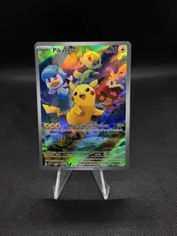 Pikachu 027 Promo Scarlet & Violet Pokemon - Image 1