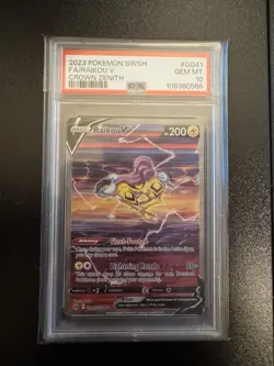 PSA 10 Set! Entei V GG36, Suicune V GG38, Raikou V GG41, Crown Zenith Pokemon - Image 3