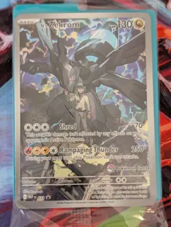 SEALED N’s Zekrom 031 Pokemon Center Stamped & Unstamped (two promos) NM - Image 1