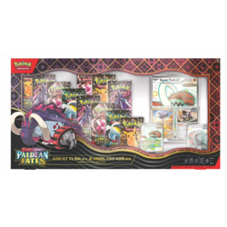 Pokemon TCG PALDEAN FATES Great Tusk Iron Treads Ex Premium Collection ✅ NEW - Image 1