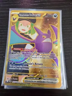 Team Rocket's Crobat ex 242/182 Destined Rivals Pokemon Secret Rare NM - Image 1