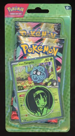 Pokemon TCG Mega Evolution Ascended Heroes Collection Erika Blister 2 Pack Promo - Image 1