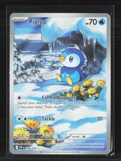 Pokemon 2025 Scarlet & Violet Phantasmal Flames Piplup #98/94 - Image 1