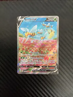 Pokemon TCG Beedrill V - Astral Radiance 161/189 - NM - Image 1