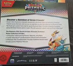 Pokemon TCG: Scarlet & Violet Prismatic Evolutions Poster Collection Box SEALED - Image 3
