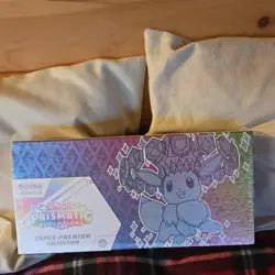 Pokemon Scarlet & Violet Prismatic Evolutions Super-Premium Collection Eevee Box - Image 1