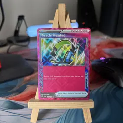 Pokemon TCG Miracle Headset Ace Spec 183/191 Surging Sparks Rare Holo - Image 1
