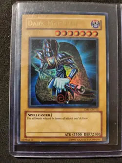 Yu-Gi-Oh! Dark Magician DB1-EN102 Dark Beginning 1 Unlimited Exactly as Seen - Image 1