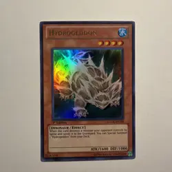 yugioh Hydrogeddon LCGX-EN190 1st Edition Ultra Rare near mint - Image 1