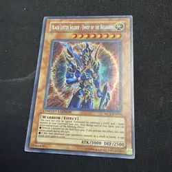 Yugioh Black Luster Soldier Envoy Of The Beginning Secret Rare MC2-EN004 - Image 1