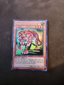 Yu-Gi-Oh! Amazoness Tiger LCJW-EN089 Ultra Rare 1st Edition NM y10 - Image 1