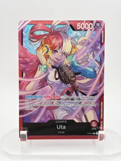 One Piece Uta FILM P-001 Leader Premium Card Collection Promo Foil NM/M ENGLISH - Image 1