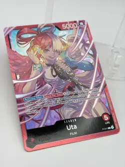 One Piece Uta FILM P-001 Leader Premium Card Collection Promo Foil NM/M ENGLISH - Image 2