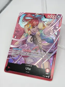 One Piece Uta FILM P-001 Leader Premium Card Collection Promo Foil NM/M ENGLISH - Image 3